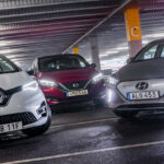 Hyundai Ioniq har fått nya DRL-ljus och de är väldigt starka. De lyser inte upp lika mycket som det vanliga halvljuset, men är jobbigare för ögat om man kör som mötande.