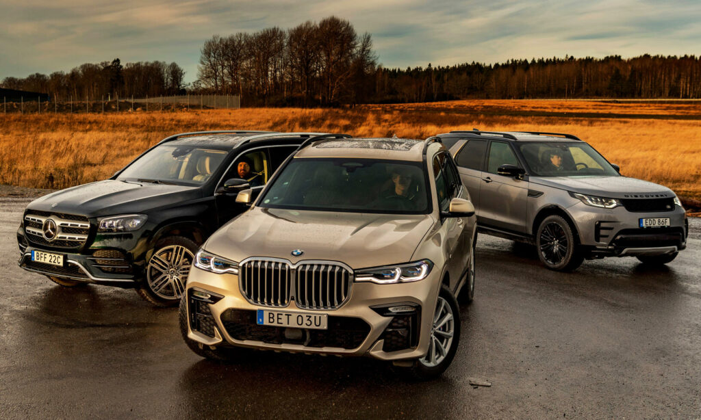 Riktigt stora och lyxiga bilar för väldigt mycket pengar.