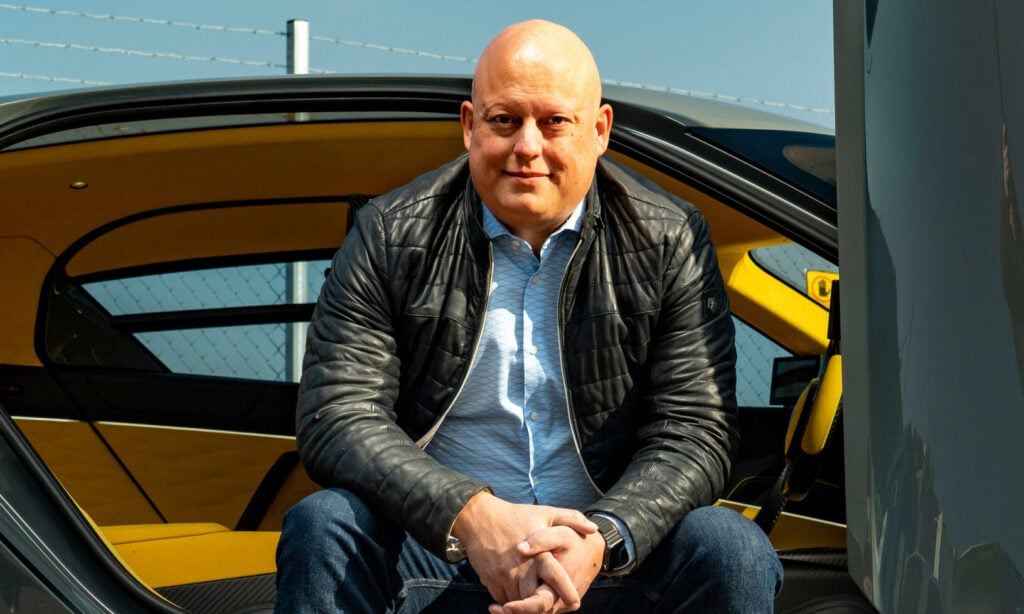 ”Ingen annan skulle vilja vara i mitt huvud", säger Christian von Koenigsegg.