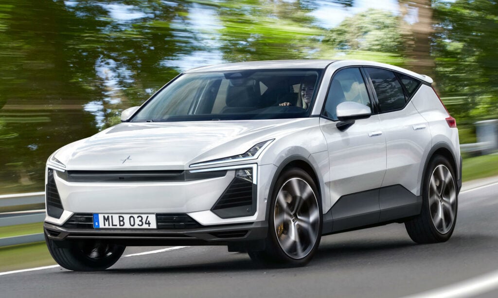 Polestar 3 blir en sportig crossover! /// ILLUSTRATION: Larson Design