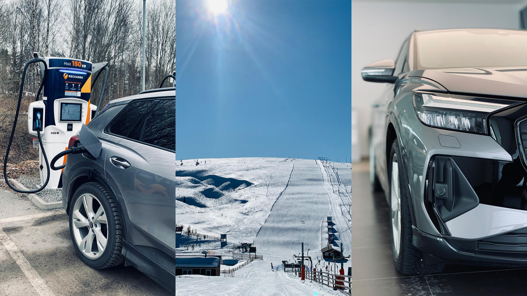 Vår art director har efter en lång tids väntan till slut fått sin första elbil. Jungfrulångresan gick …