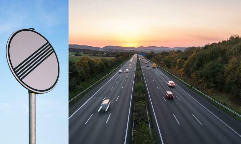 Tyskland världskända motorvägssträckor med fri fart har tidigare hotats av ny lagstiftning.