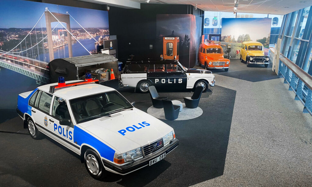 Polisen, Televerket och Posten är några av de funktioner i samhället som använt Volvobilar.