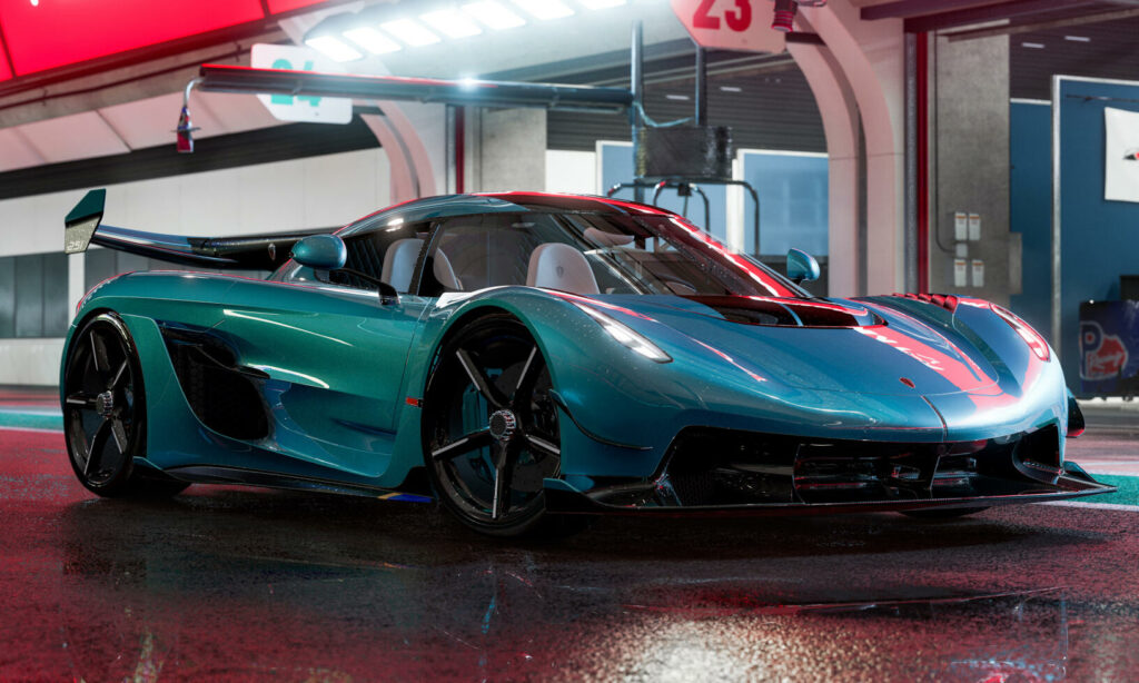 Koenigsegg Jesko är en av bilarna i Forza Motorsport.