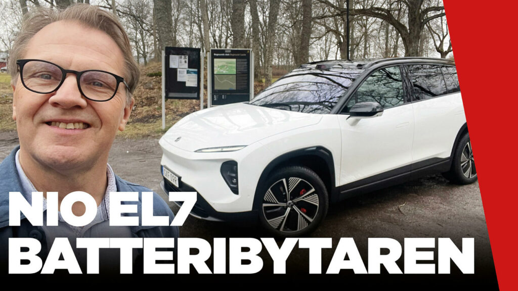 Chefredaktören kör Nios senaste, som tidigare gick under namnet ES7 innan företaget förlorade i rätten mot Audi i januari.