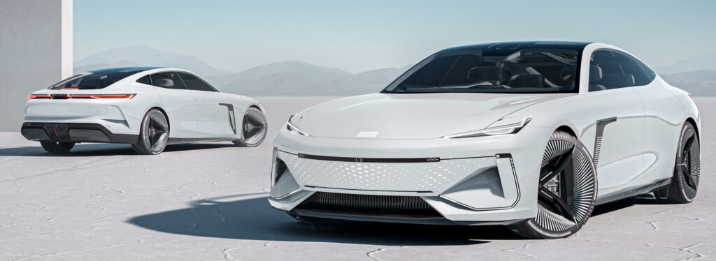 Konceptbilen Galaxy E8 ska sättas i produktion. Blir den första elbilen under namnet Geely Galaxy.