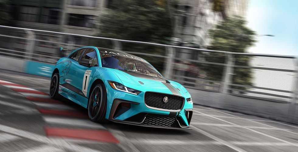 Alrik på Formel E-race: 