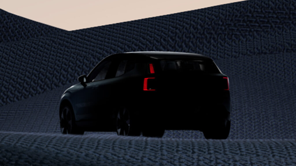 En bil kör genom öken. (AI text)