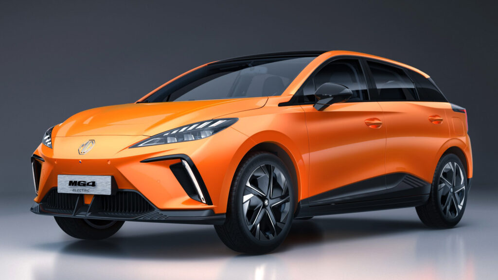 En konceptbil i en mörk rum. (AI text)