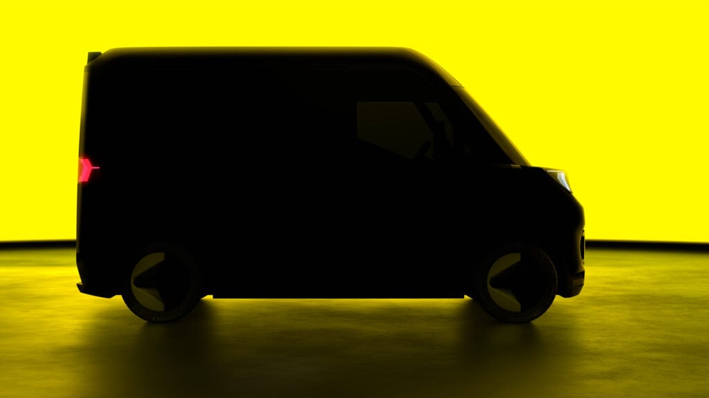 En svart vänster i en gul rum. (AI text)