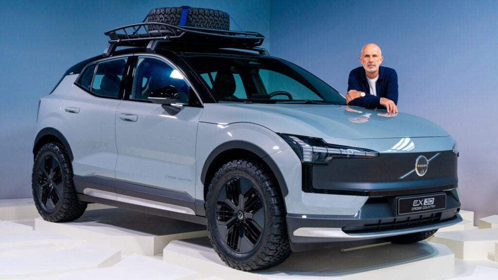 Volvo XC40 SUV på IAA Frankfurt-mässan (AI text)