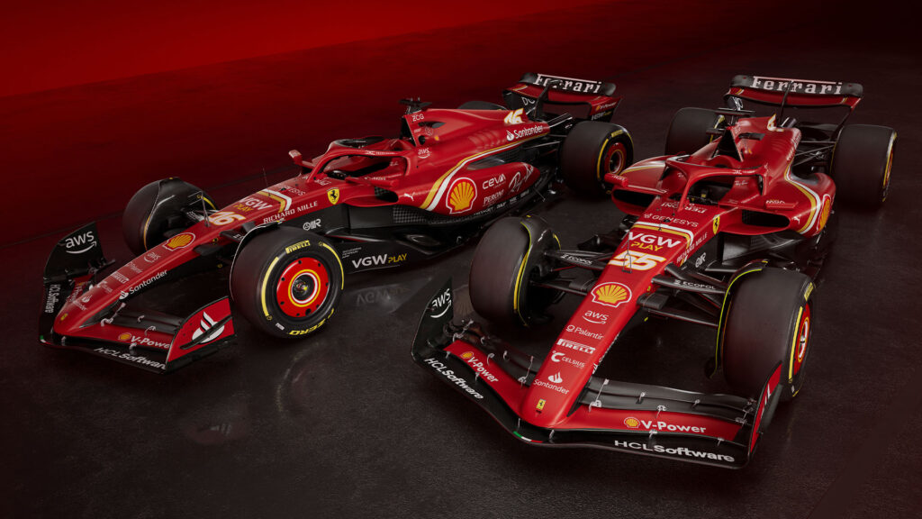 Ferrari F1-stallen förbereder sig för F1-världsmästerskapet. (AI text)