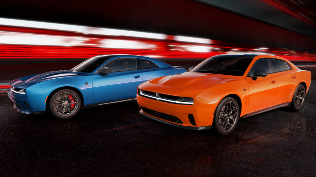 En bil kör nedför en gata. (AI text)