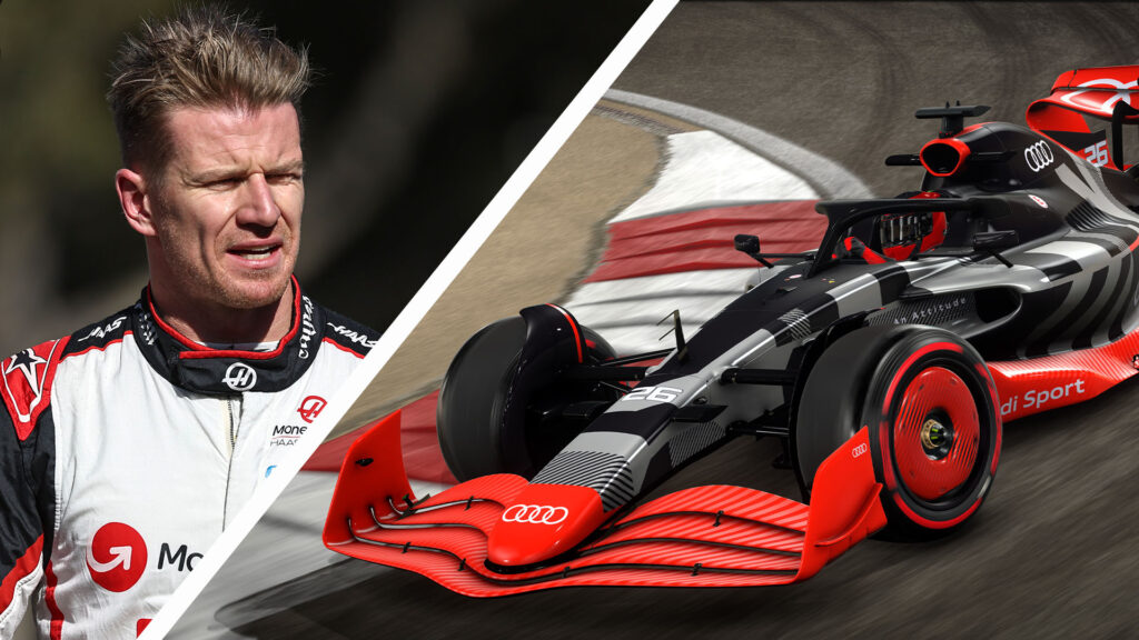 Audi F1-bil (AI text)