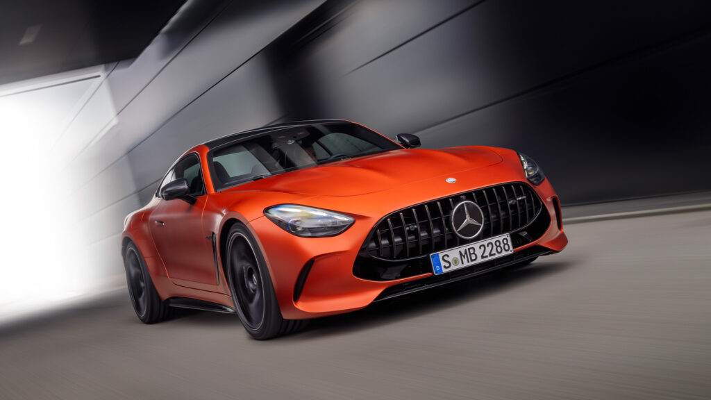 Mercedes AMG GT (AI text)