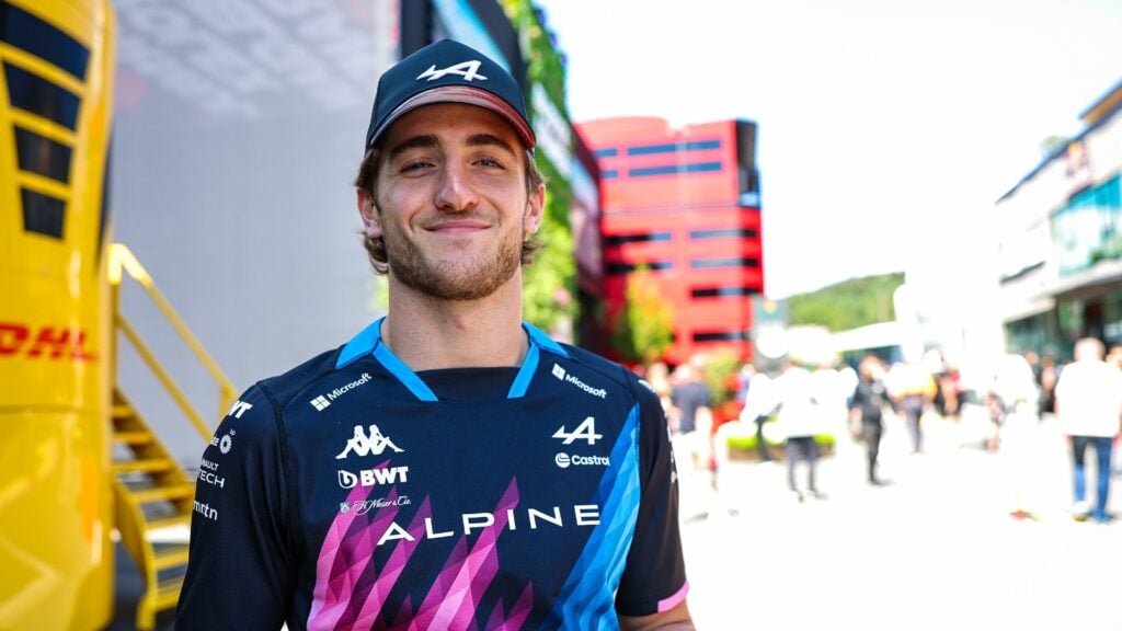 Jack Doohan, blivande F1-racingförare för Alpines racingteam.