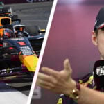 Person 1 och Person 2 diskuterar om Red Bull Racing-laget. (AI text)