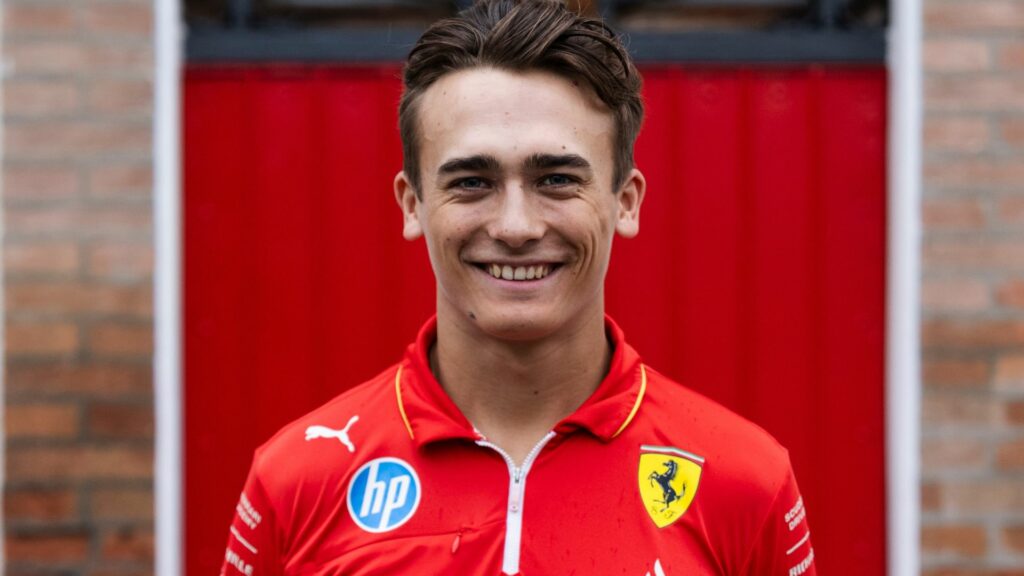 Dino Beganovic i Scuderia Ferrari Driver Academy.