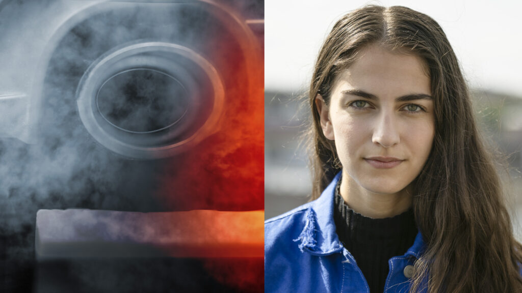 Avgasrör och Romina Pourmokhtari