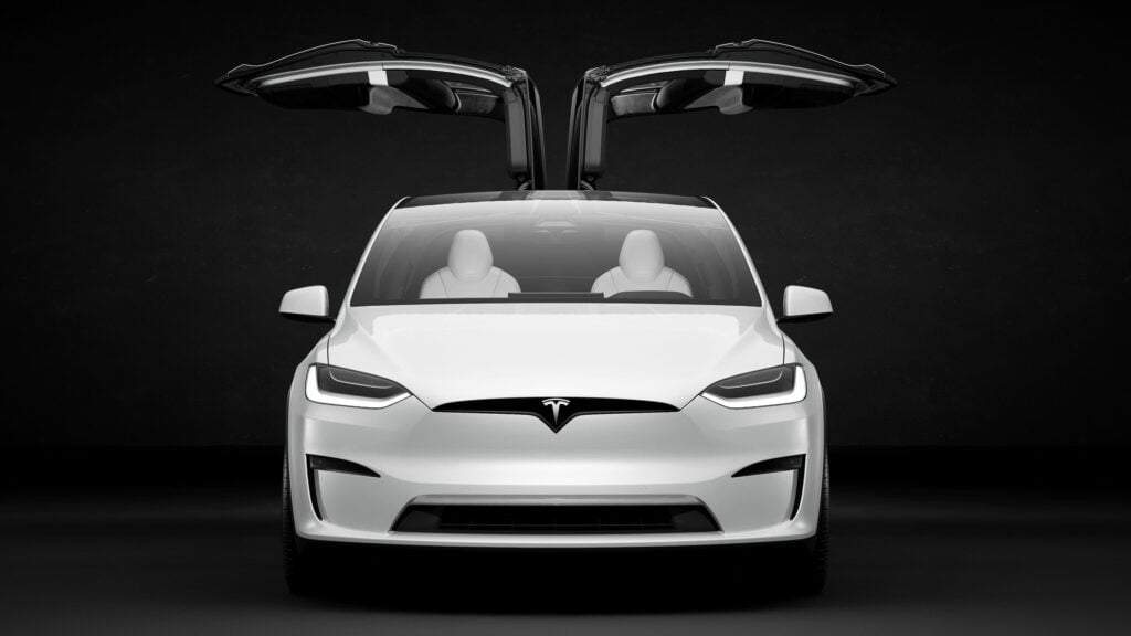 Vit Tesla Model X