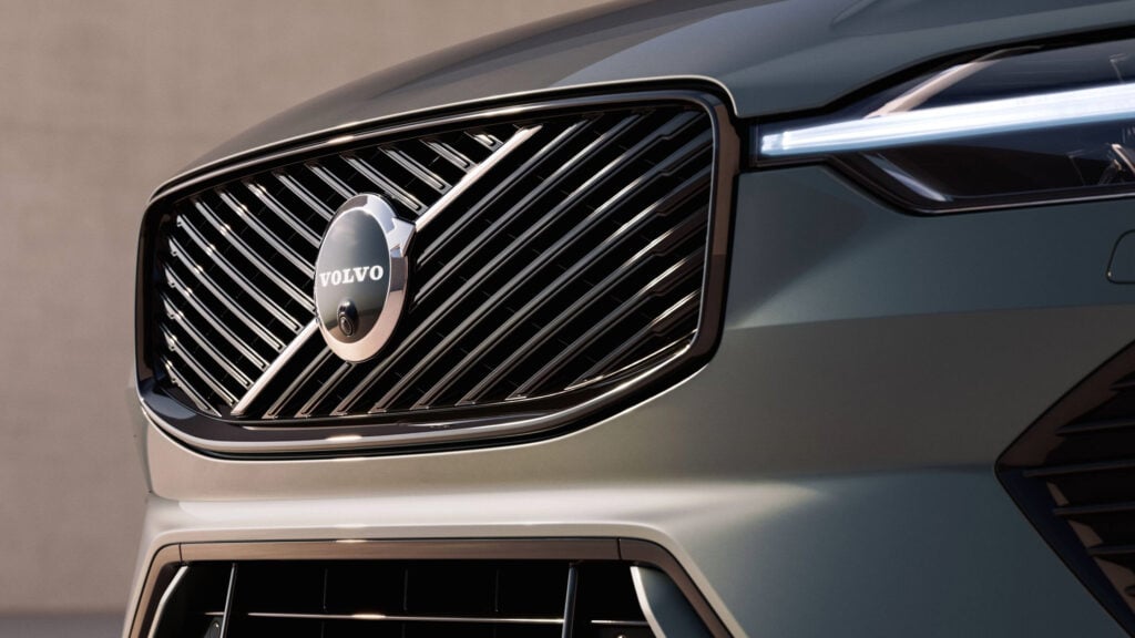 Grillen på Volvo XC60 facelift.