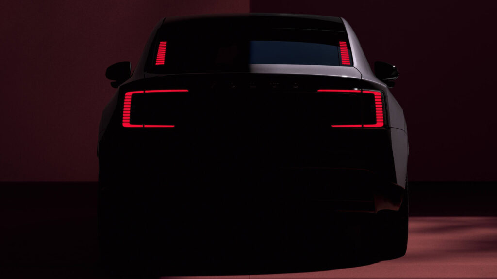 Volvo ES90 bakifrån