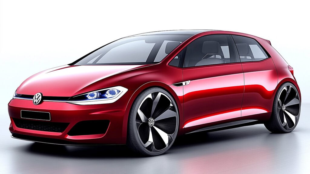 AI-genererad bild av Volkswagen ID.1