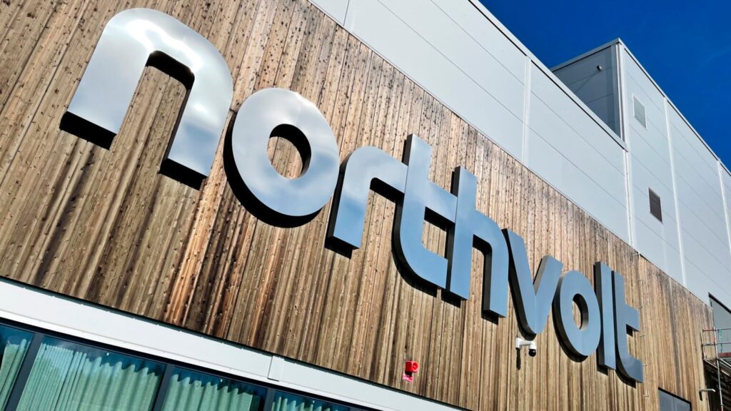 Northvolts fabrik i Västerås