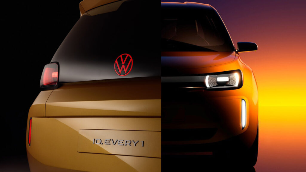 Teaserbilder på Volkswagen ID. Every1