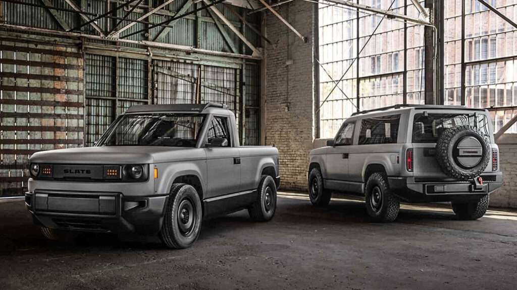 Slate pickup och Slate SUV