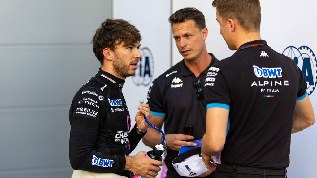 Alex Elgh, Pierry Gasly, Alpine, F1