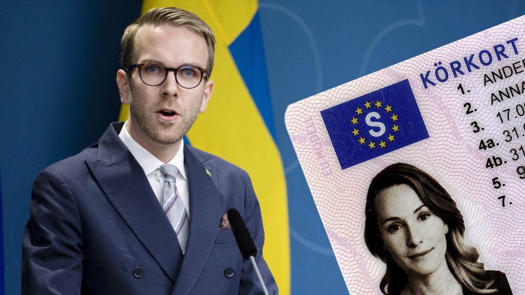 Andreas Carlsson och ett körkort