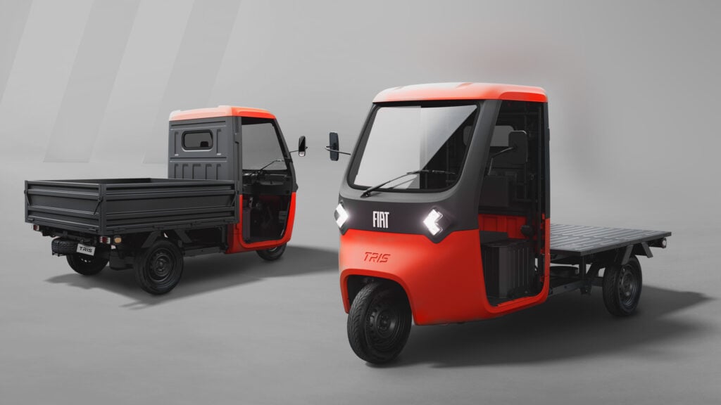 Fiat Tris framifrån och bakifrån