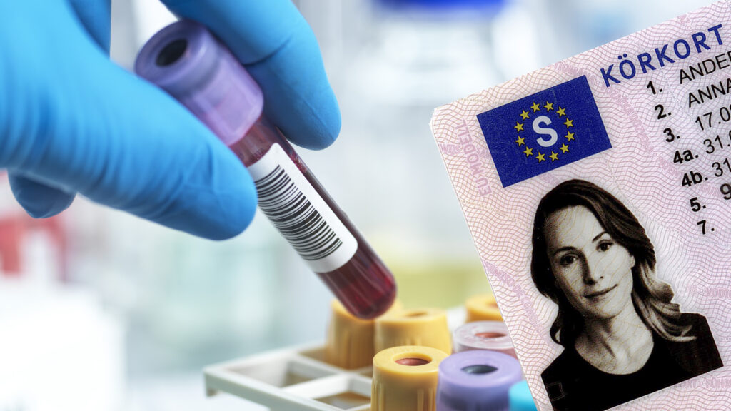 Två blodprov över gränsvärdet kan räcka för att körkortet ska dras in permanent.