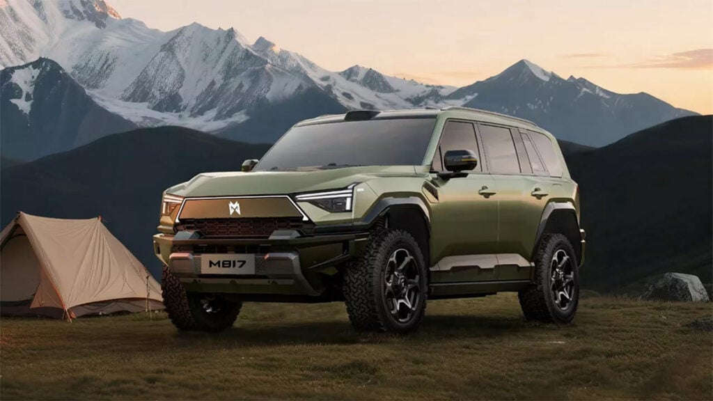 Dongfeng M-Hero M817 (Mhero 2) på lägerplats