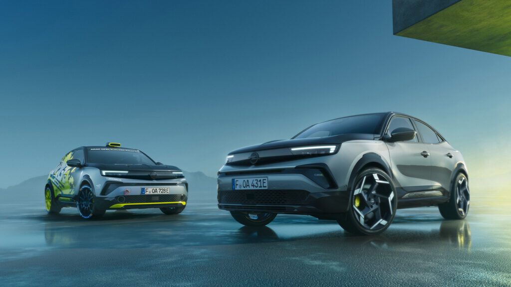 Opel Mokka GSE Rally och Opel Mokka GSE.