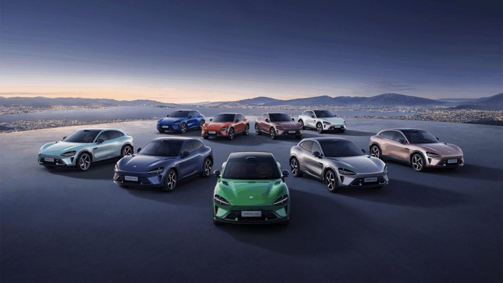 Elbilen Xiaomi YU7 i flera färger inför lanseringen i Europa 2027