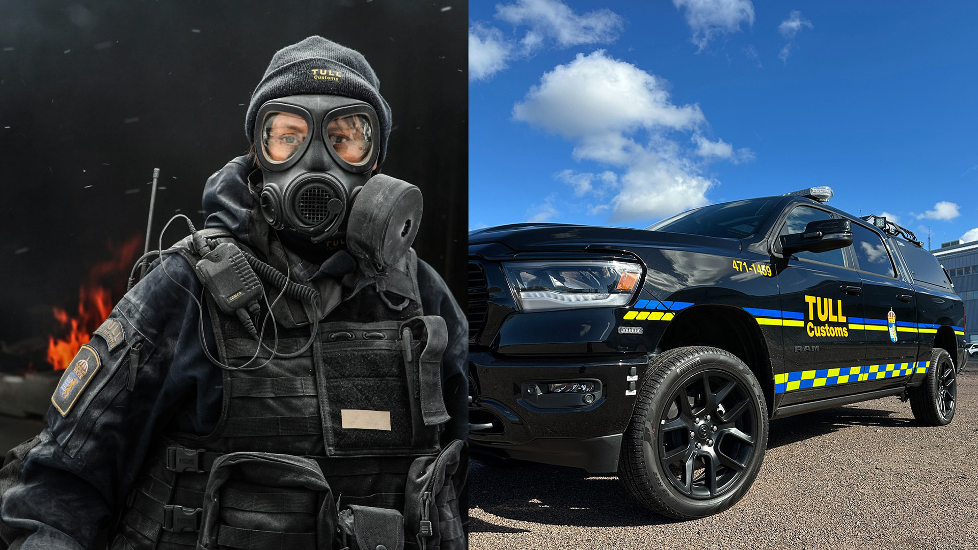 Tullverkets Nya Hemi V8 monster Letar K rnvapen
