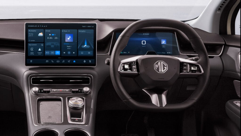 MGS6 EV förarmiljö