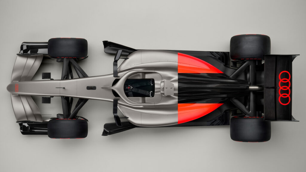 Audi R26 Concept  ovanifrån