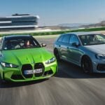 Audi RS4 Avant och BMW M3 Touring