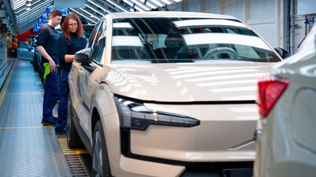 Volvo EX30 tillverkas i Gent.