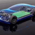 illustration av elbild med stort batteripack