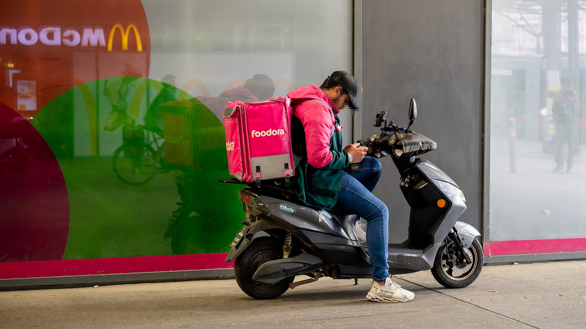 Foodora mopedbud