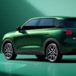 Grön Leapmotor A10 (B03X) snett bakifrrån.