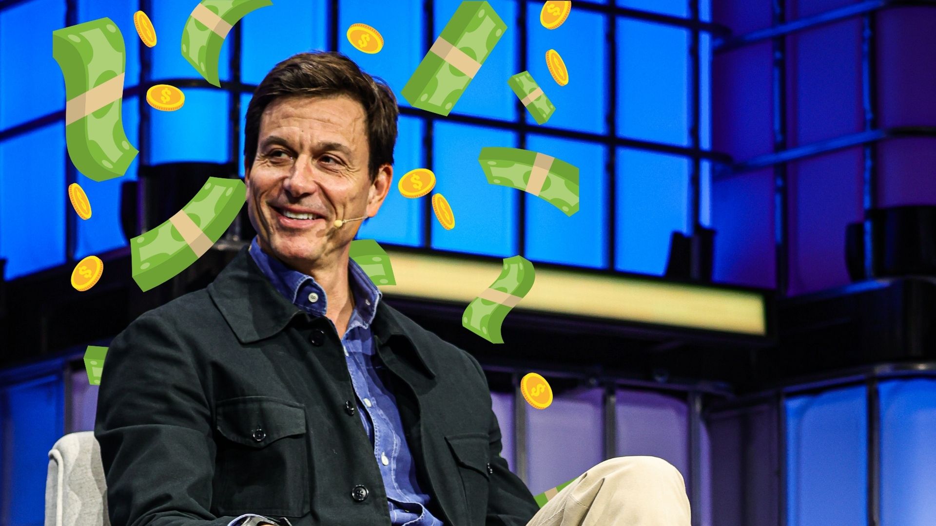 Toto Wolff ler under en intervju – Mercedes F1 värderas till rekordbelopp.