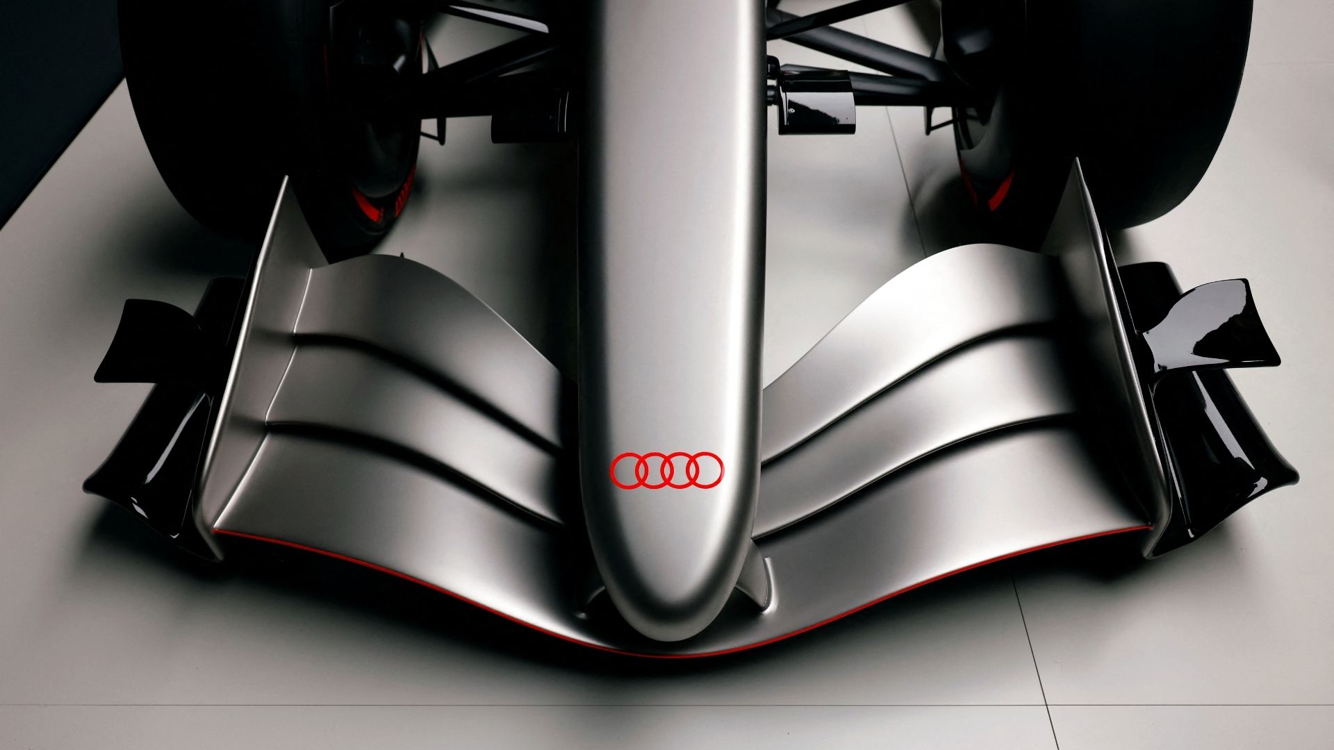 Audi Formel 1-koncept med fokus på frontdesign