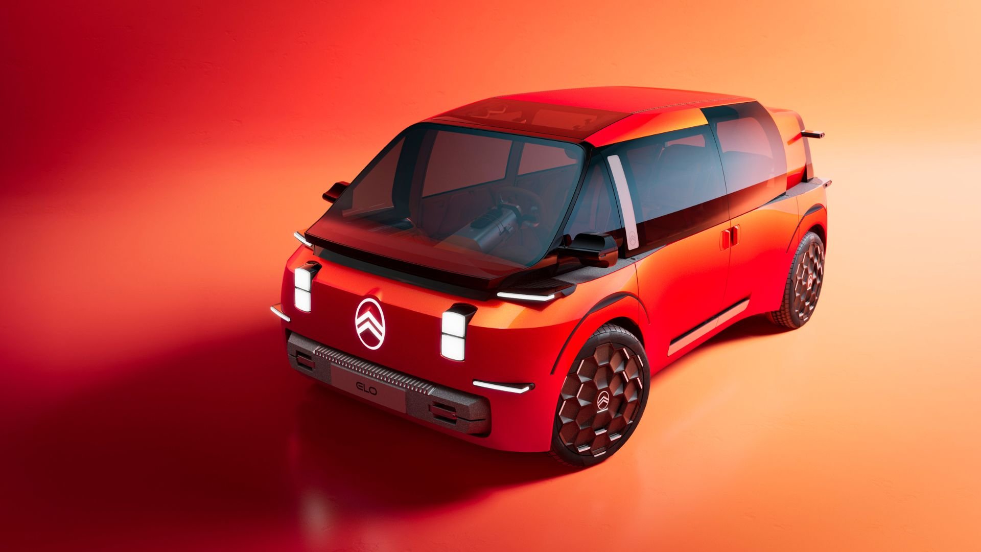 Citroën ELO konceptbil frontvy 2025