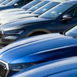 Skoda Superb i lång rad