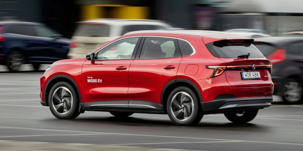 MG S5 från sidan